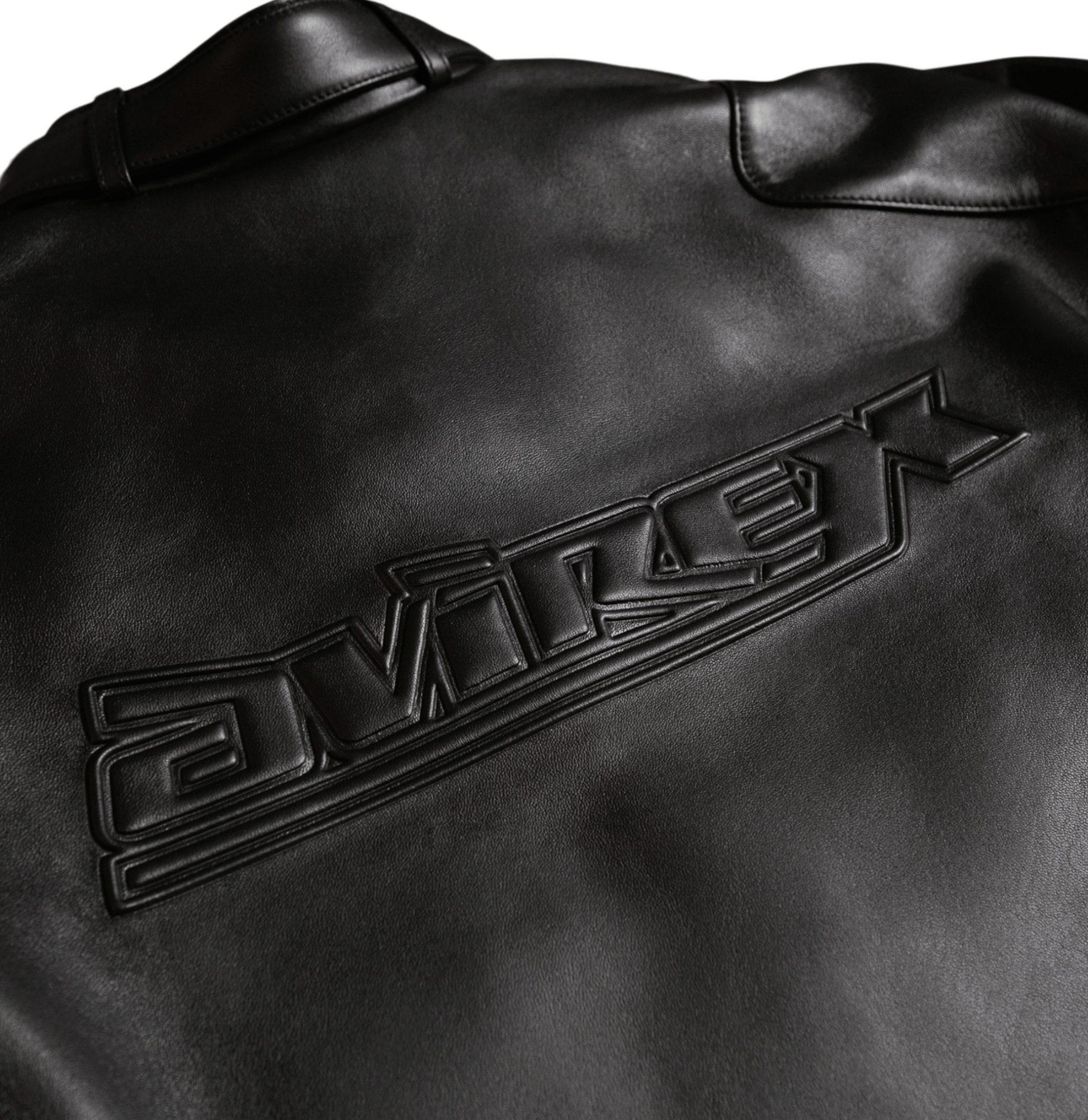BLACK - OUT RACING JACKET - Rare Leather