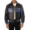 BLACK SPIDER RACER JACKET - Rare Leather