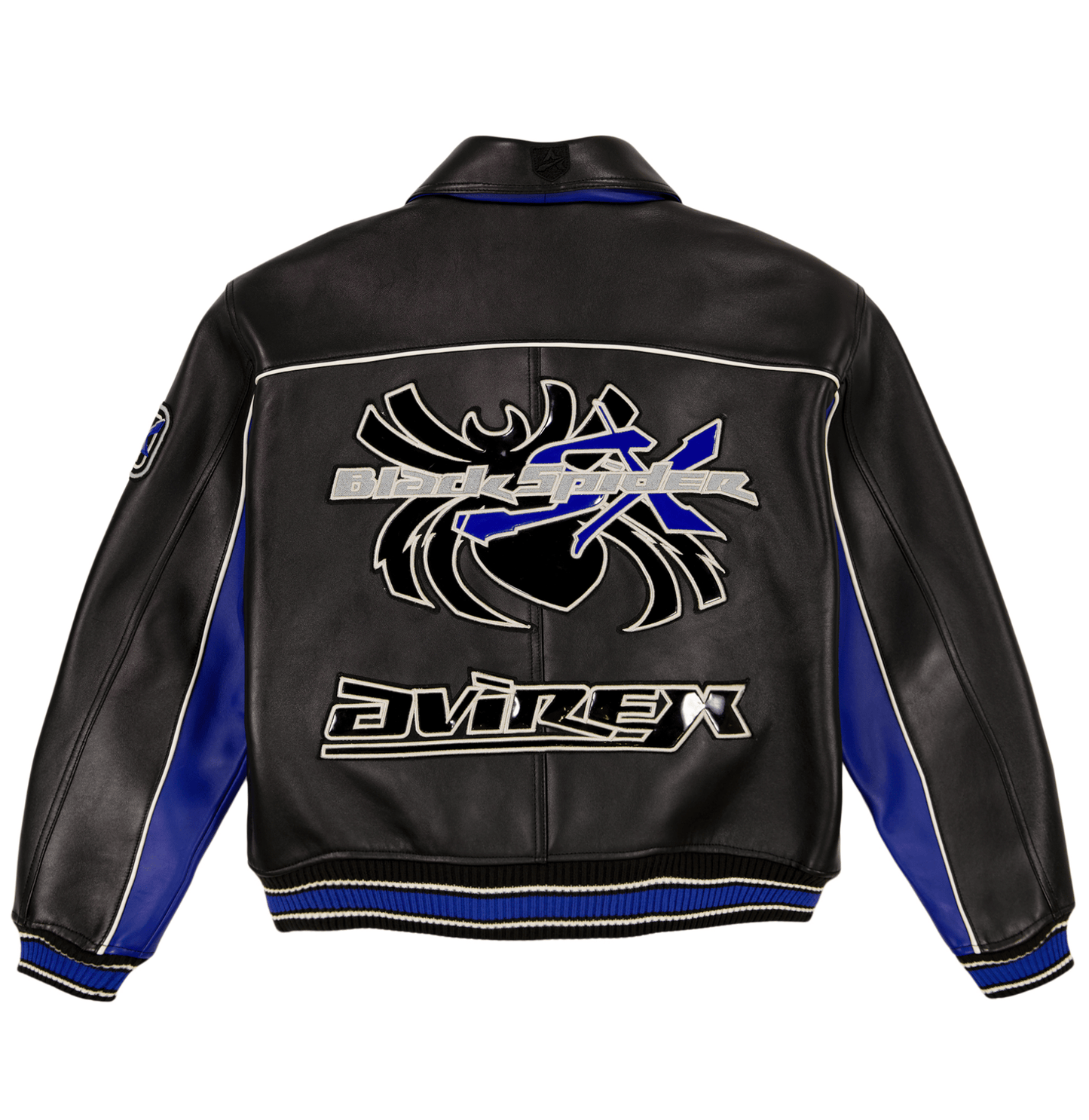 BLACK SPIDER RACER JACKET - Rare Leather
