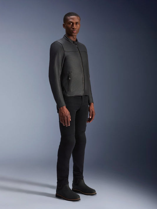 Blacktrack Leather Jacket - Vox Leather