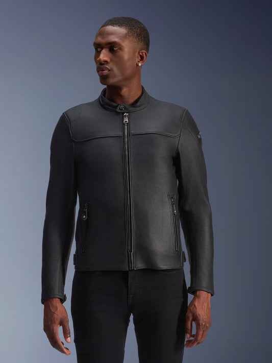 Blacktrack Leather Jacket - Vox Leather