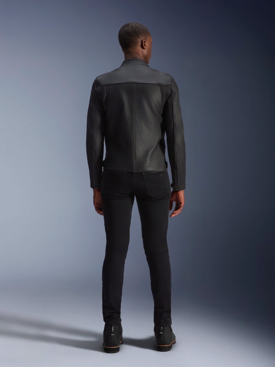 Blacktrack Leather Jacket - Vox Leather