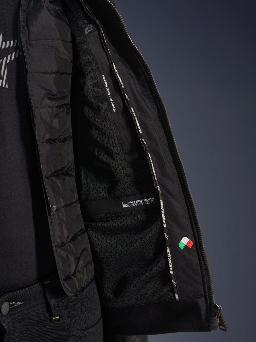Blacktrack Leather Jacket - Vox Leather