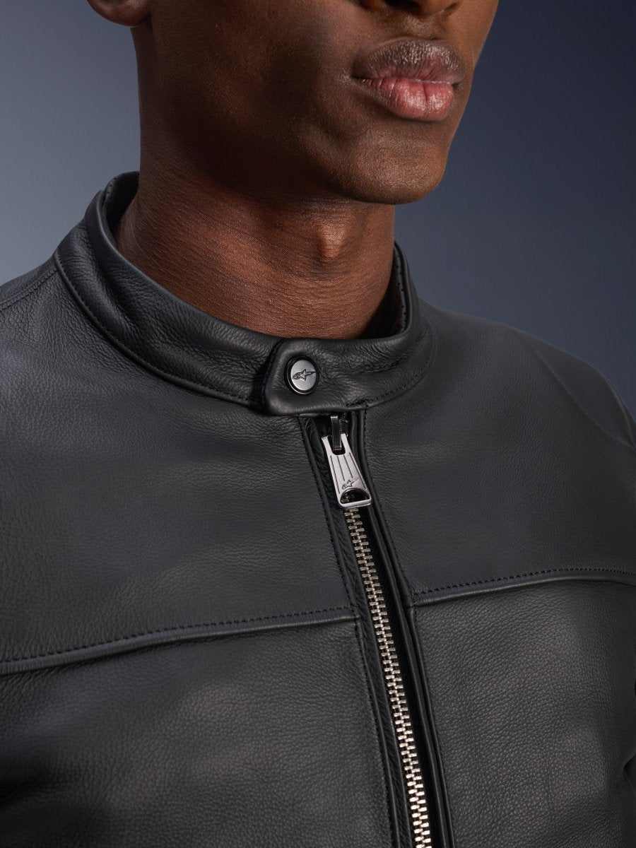 Blacktrack Leather Jacket - Vox Leather