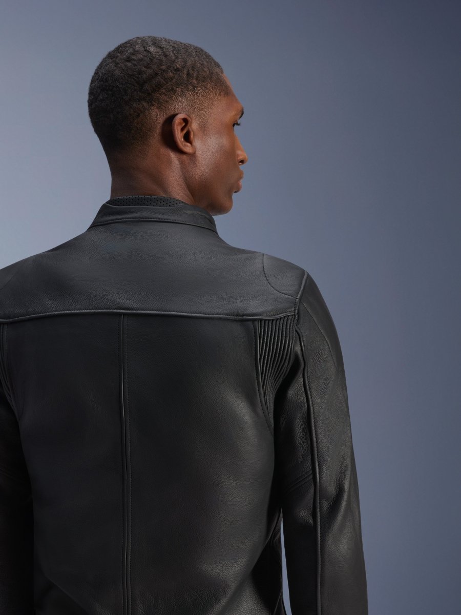 Blacktrack Leather Jacket - Vox Leather