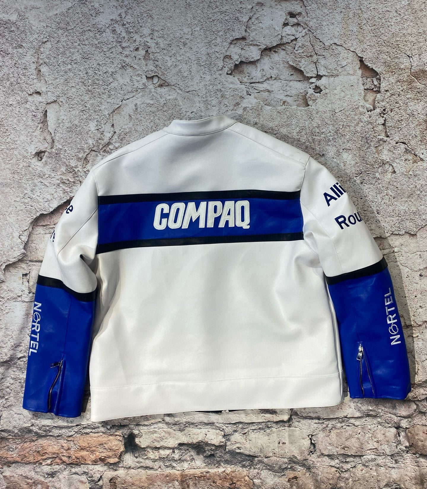 BMW Leather Vintage Racing Jacket - Rare Leather Order Now !!
