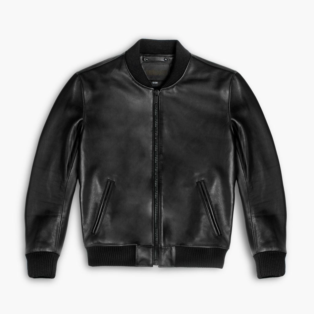 Bomber Jacket | Black - Rare Leather