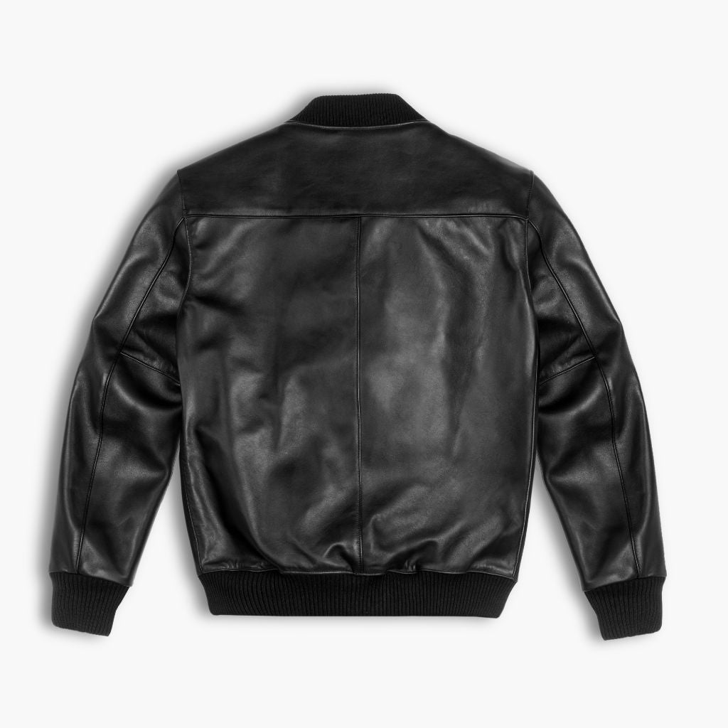 Bomber Jacket | Black - Rare Leather