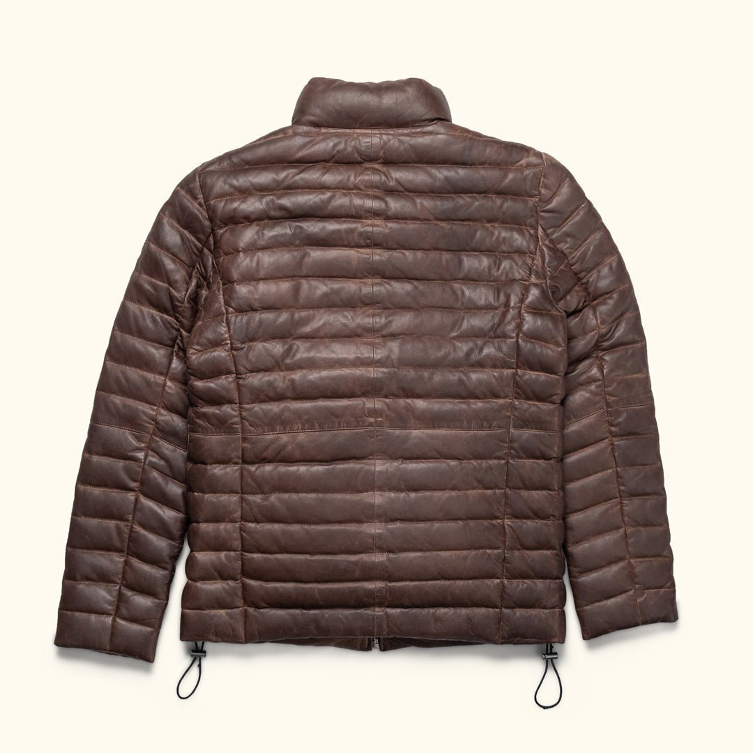 Bridger Leather Down Jacket - Rare Leather