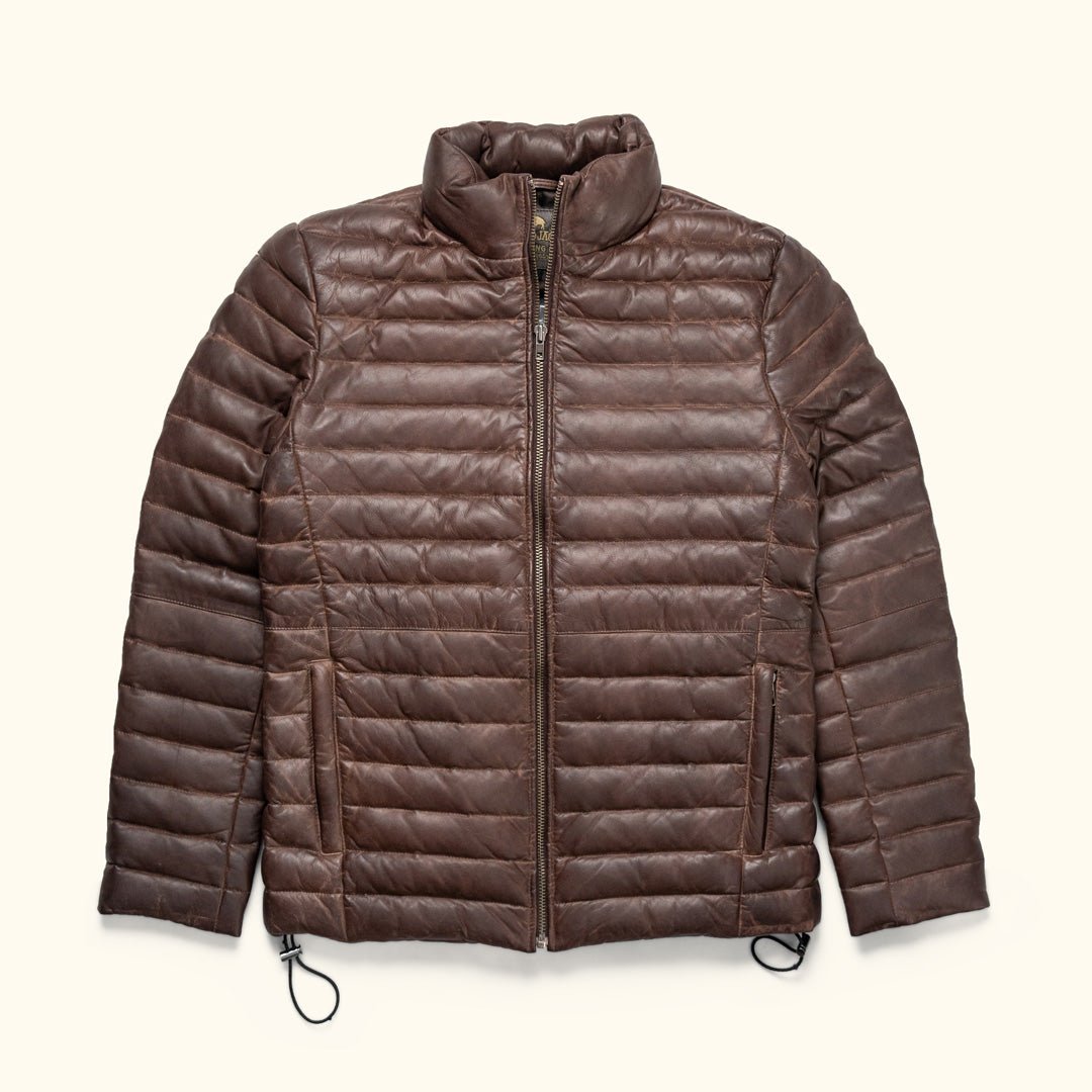 Bridger Leather Down Jacket - Rare Leather
