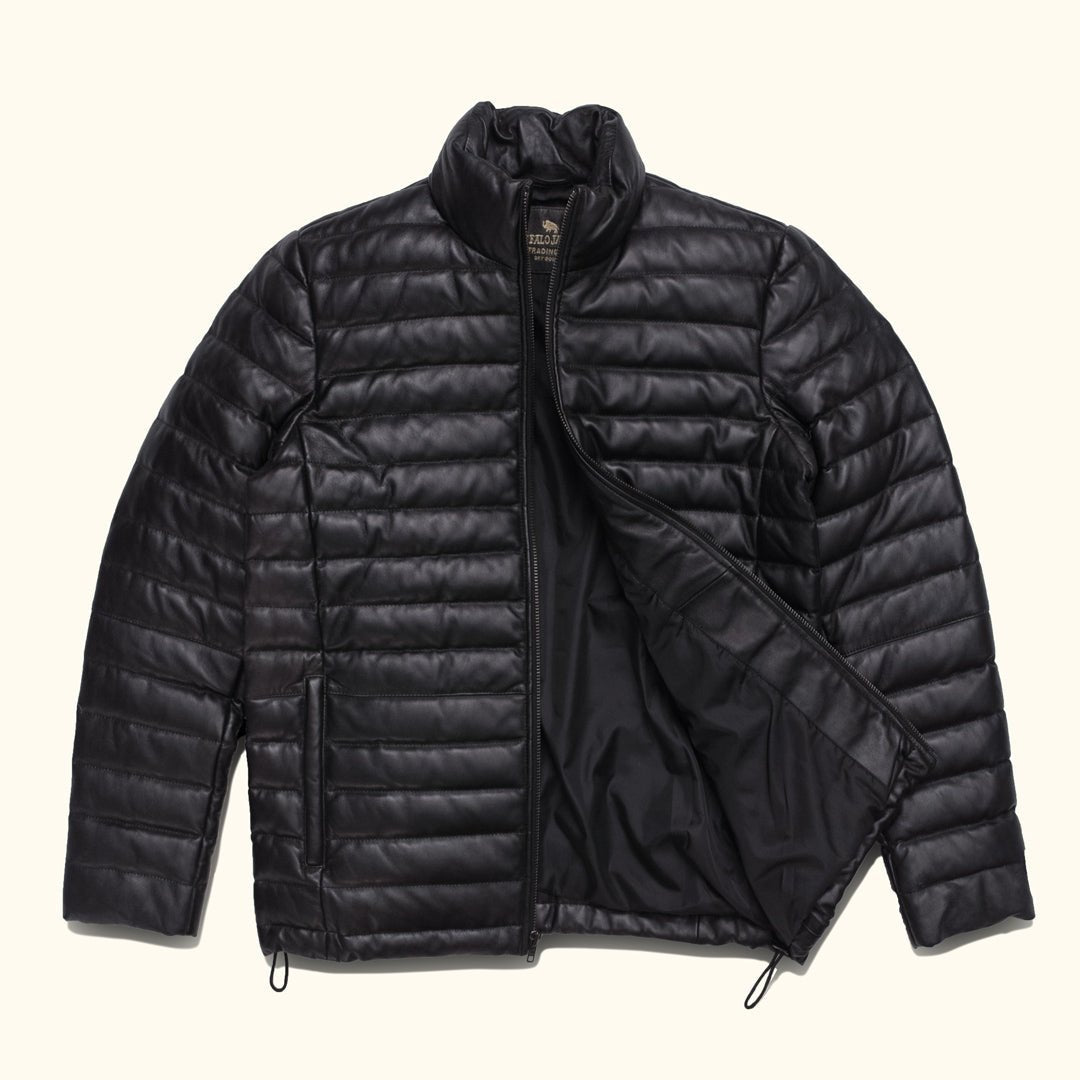 Bridger Leather Down Jacket - Rare Leather