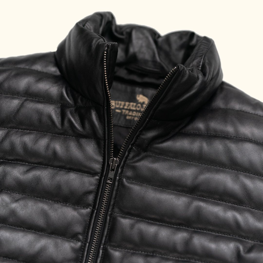 Bridger Leather Down Jacket - Rare Leather