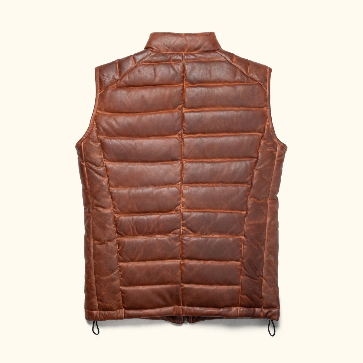 Bridger Leather Down Vest - Vox Leather