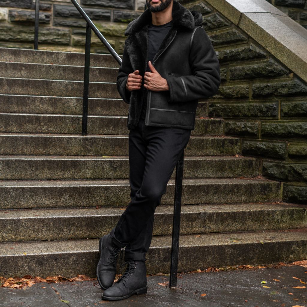 Bronco Jacket | Black - Rare Leather