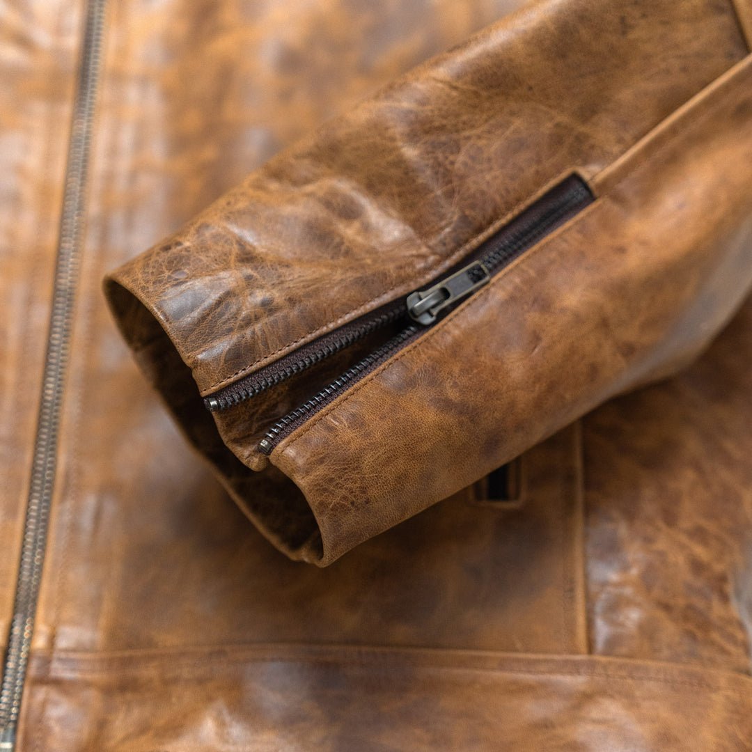 Cafe Racer Leather Jacket - Vox Leather