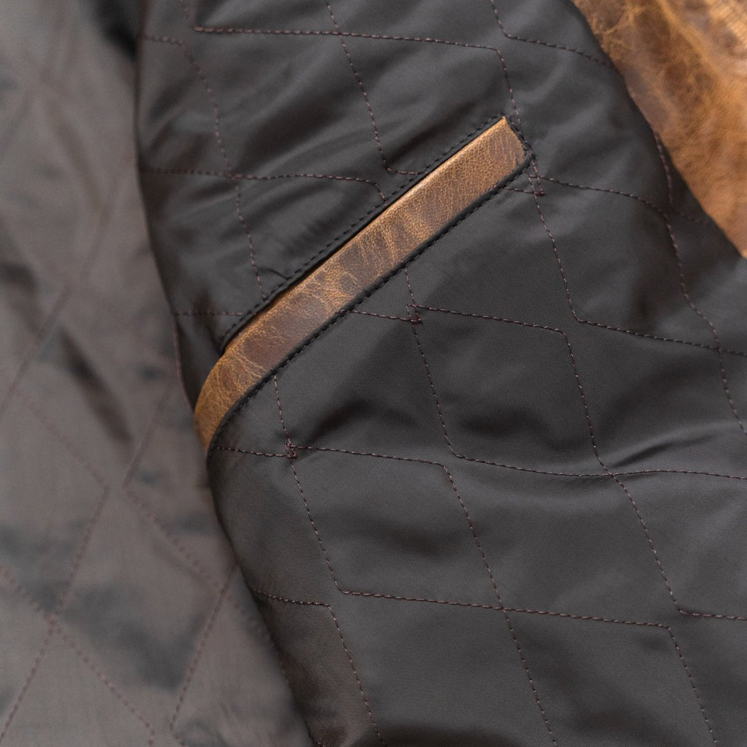 Cafe Racer Leather Jacket - Vox Leather