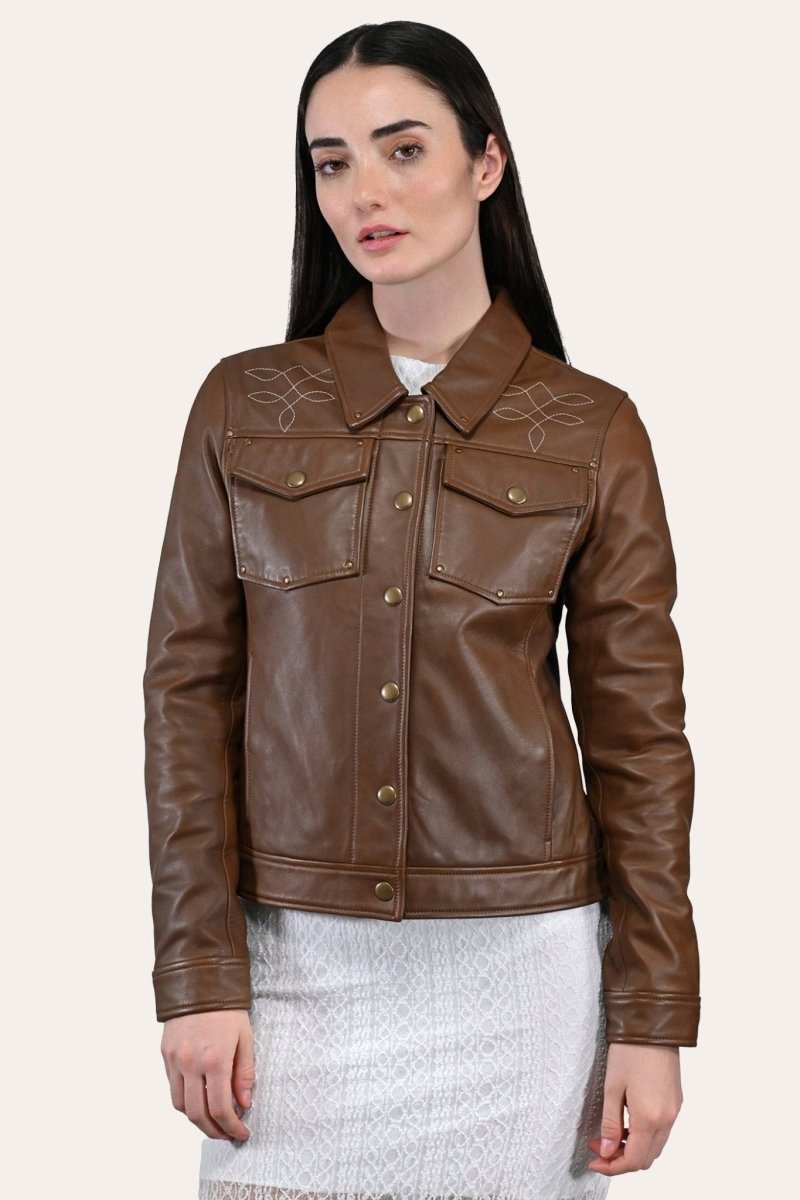 Callum Trucker Jacket - Vox Leather