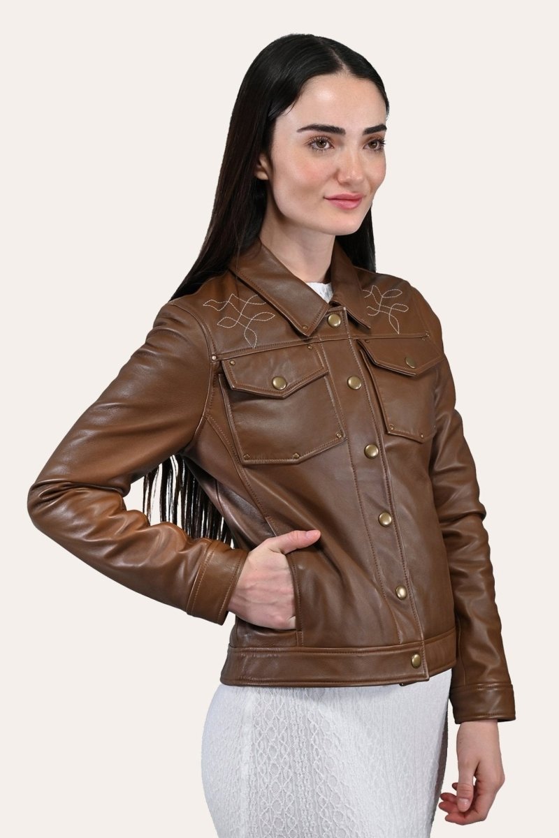 Callum Trucker Jacket - Vox Leather