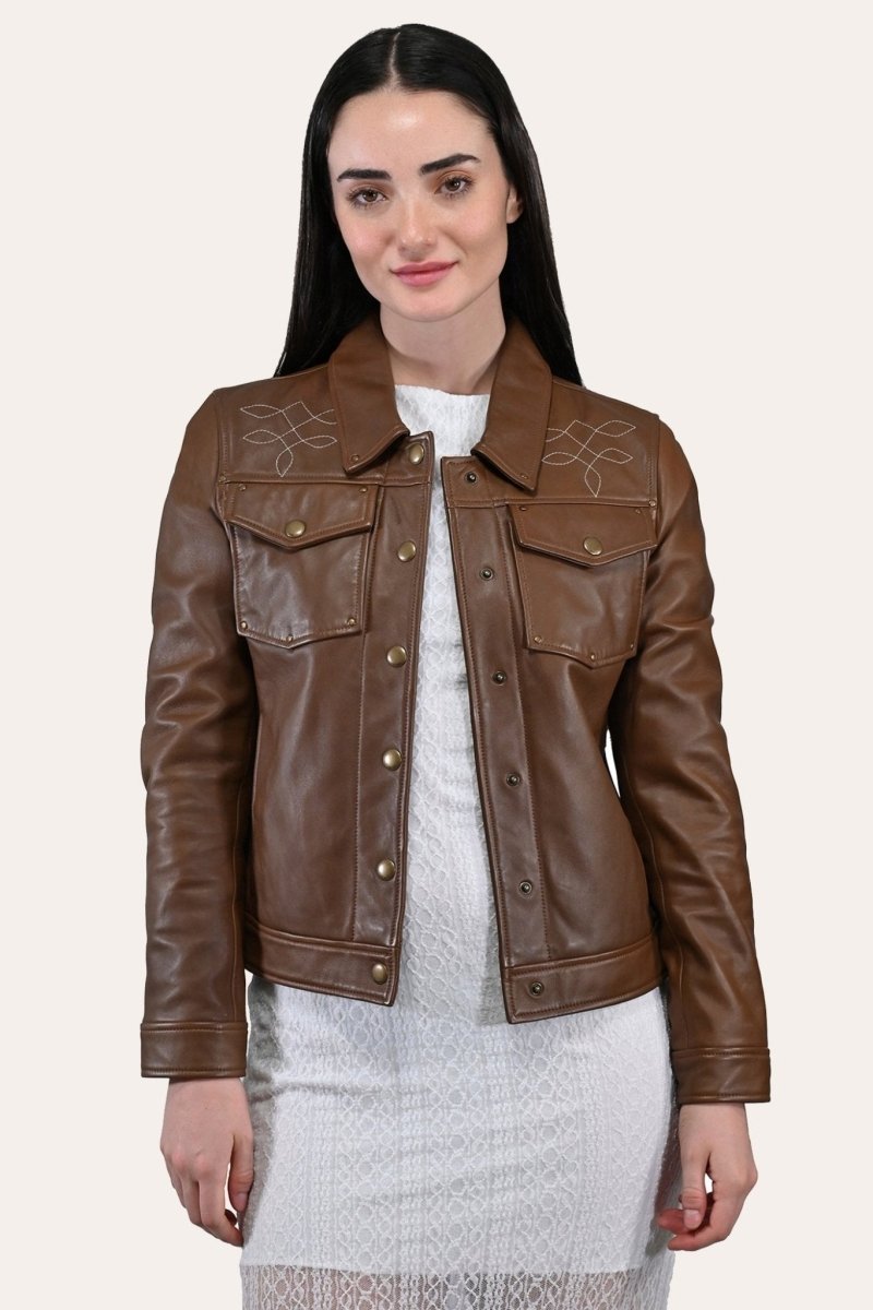 Callum Trucker Jacket - Vox Leather