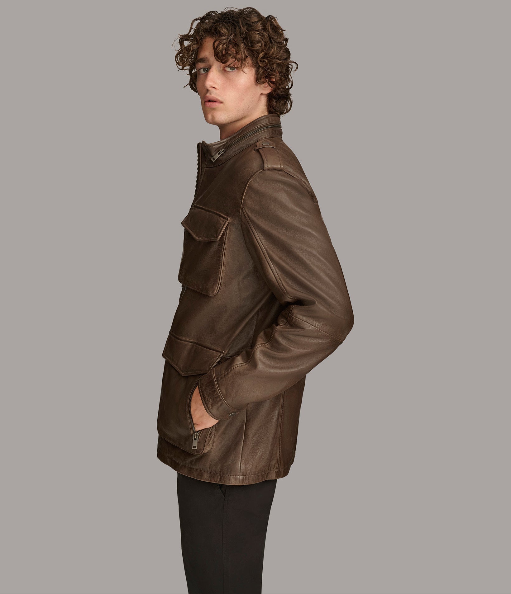Cam Field Jacket - Rare Leather