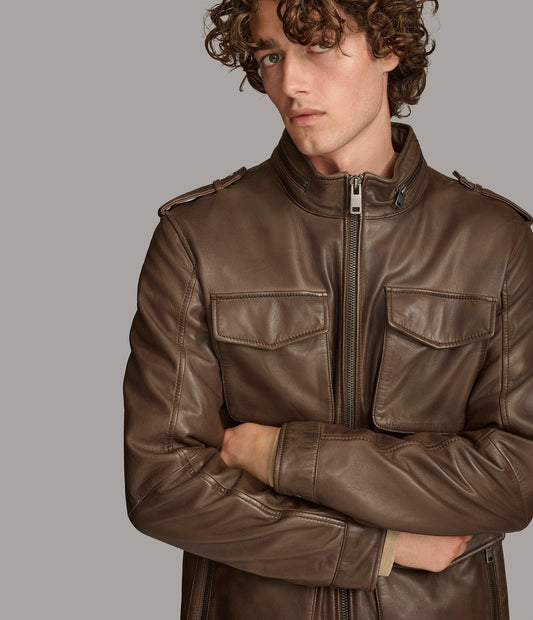 Cam Field Jacket - Rare Leather