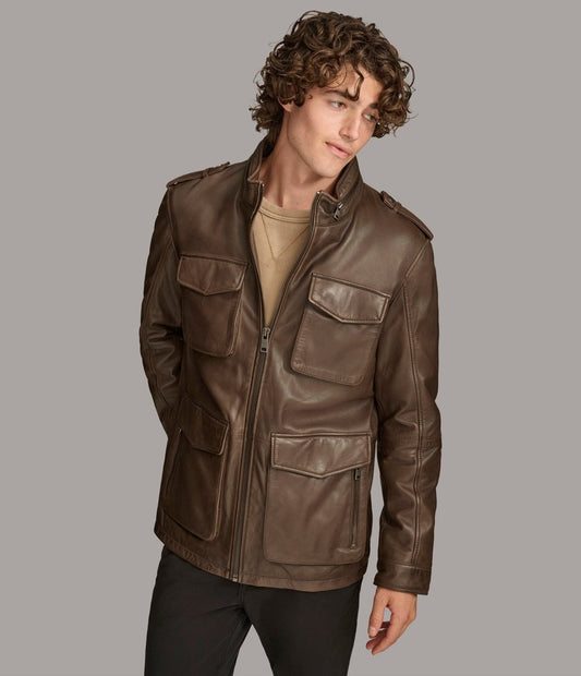 Cam Field Jacket - Vox Leather