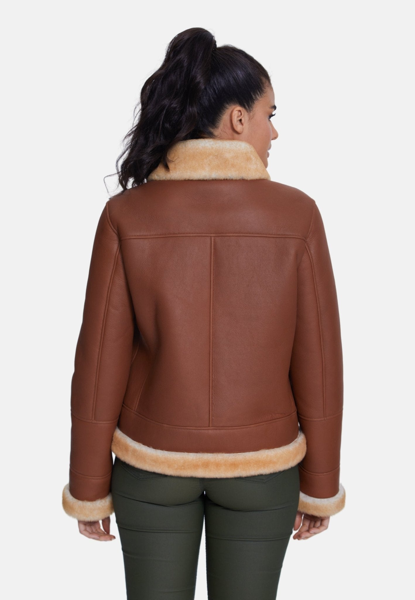 Clementine Sheepskin Jacket - Rare Leather