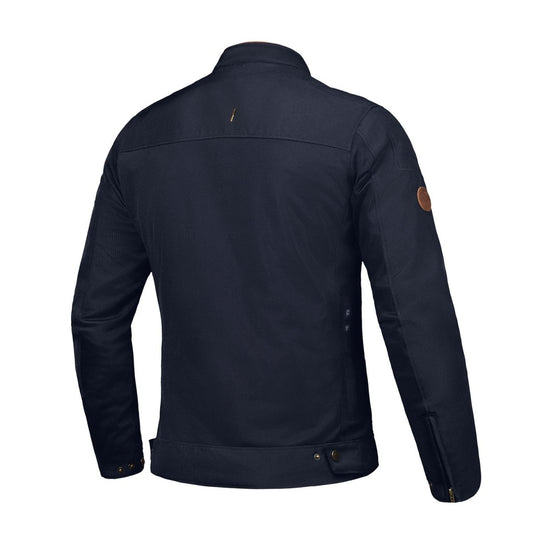 Cornet - Summer Adventure Riding Jacket (Navy/Brown) - Vox Leather