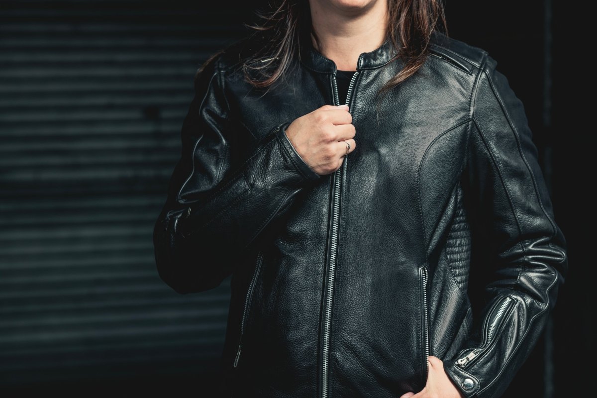 Cyclone - Women's Motorcycle Leather Jacket - Rare Leather