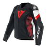 DAINESE AVRO 5 LEATHER JACKET RED LAVA - Vox Leather