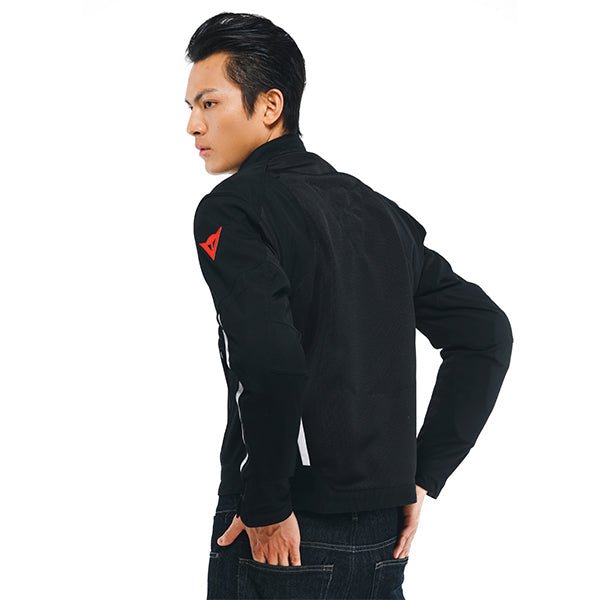 DAINESE HYDRAFLUX 2 AIR D-DRY JKT 622 | BLACK/WHITE - Vox Leather