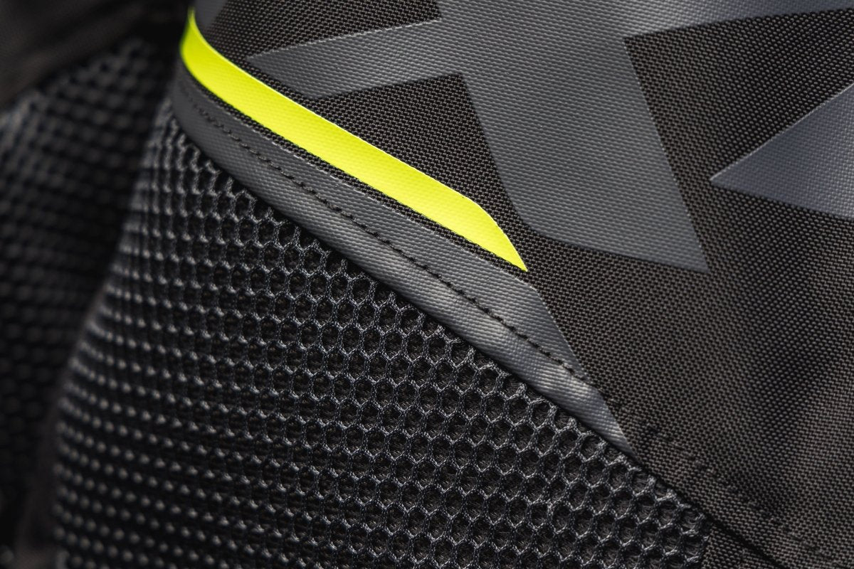 Draco - 3D Mesh Sport Touring Jacket (Anth/Grey/Bright/Yellow) - Vox Leather