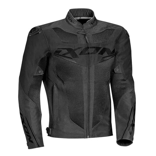 Draco - 3D Mesh Sport Touring Jacket (Black) - Vox Leather