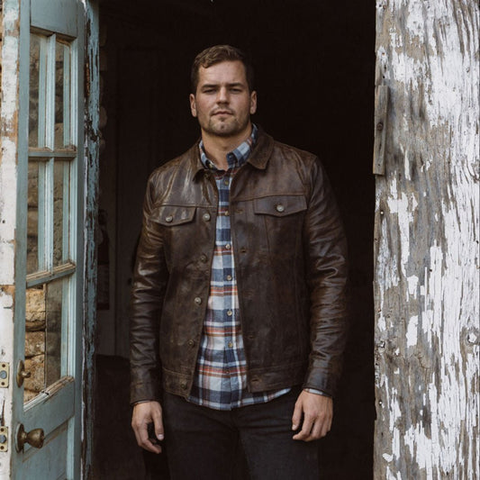 Driggs Leather Jacket - Vox Leather