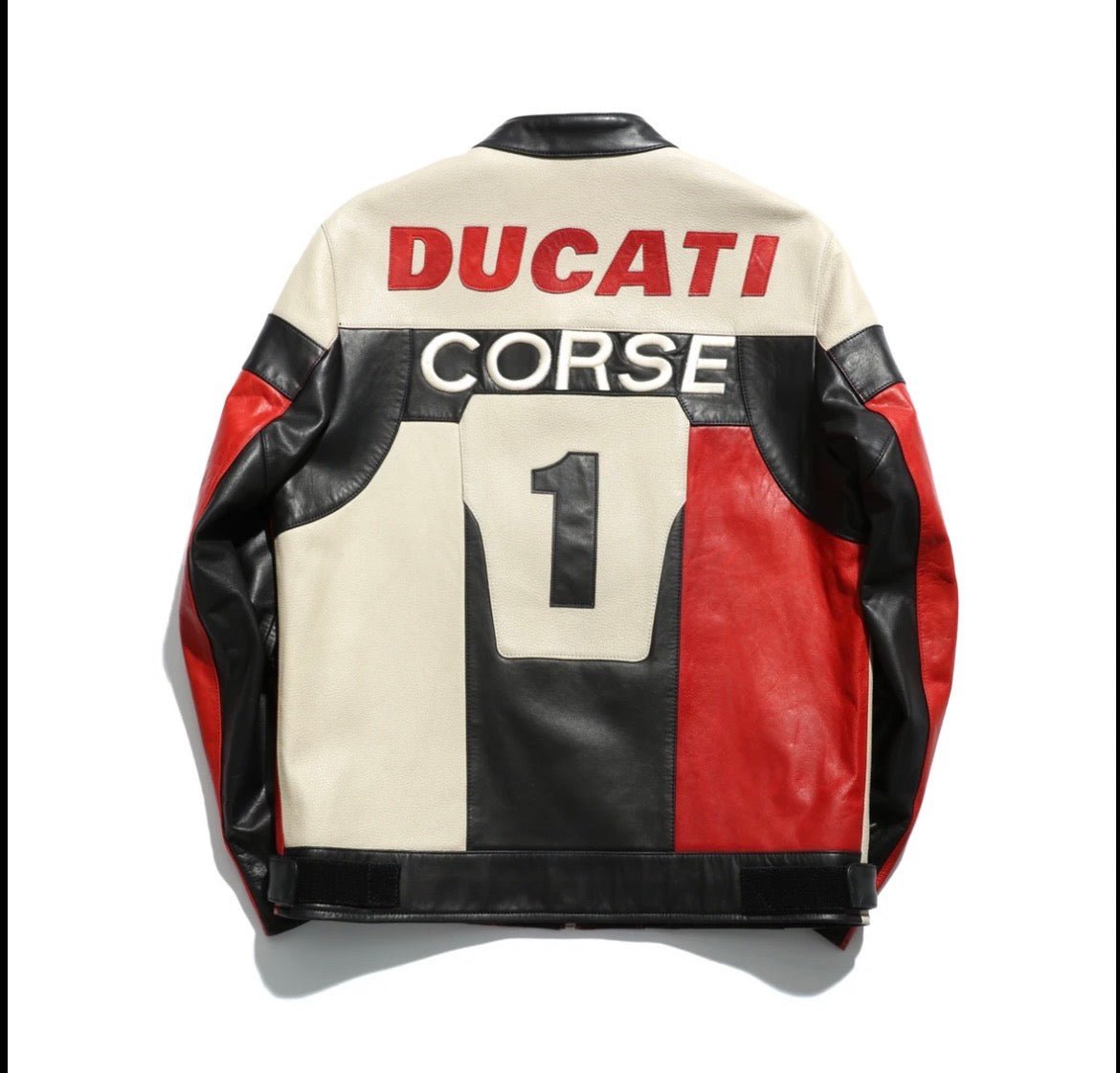 Ducati Leather Vintage Racing Jacket - Vox Leather