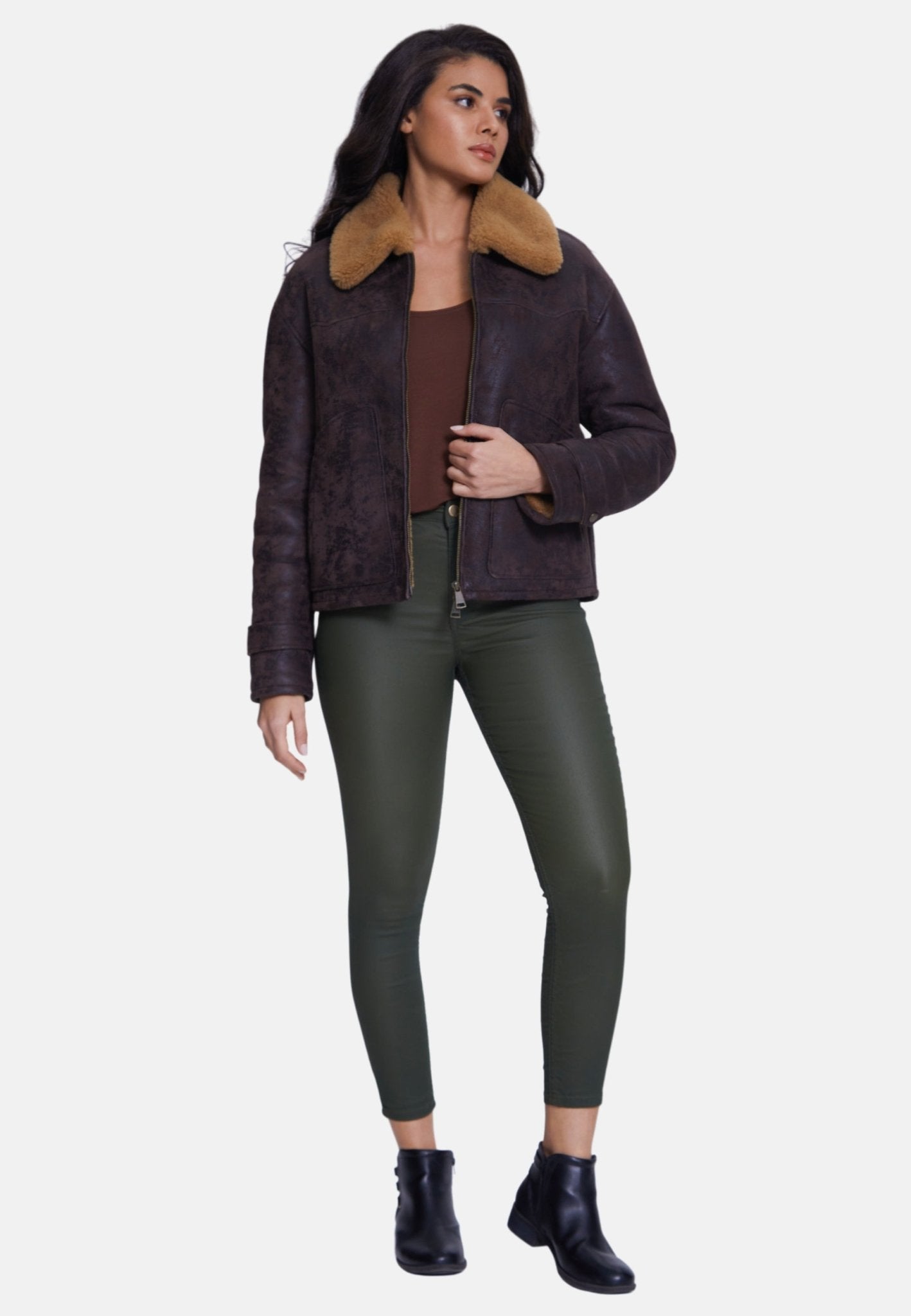 Eleanor Sheepskin Jacket - Rare Leather
