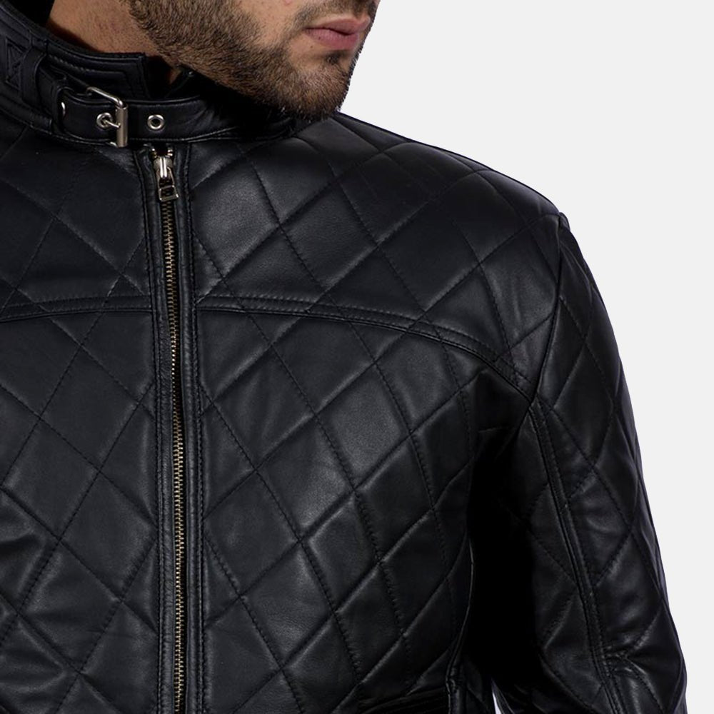 Equilibrium Black Leather Jacket - Rare Leather