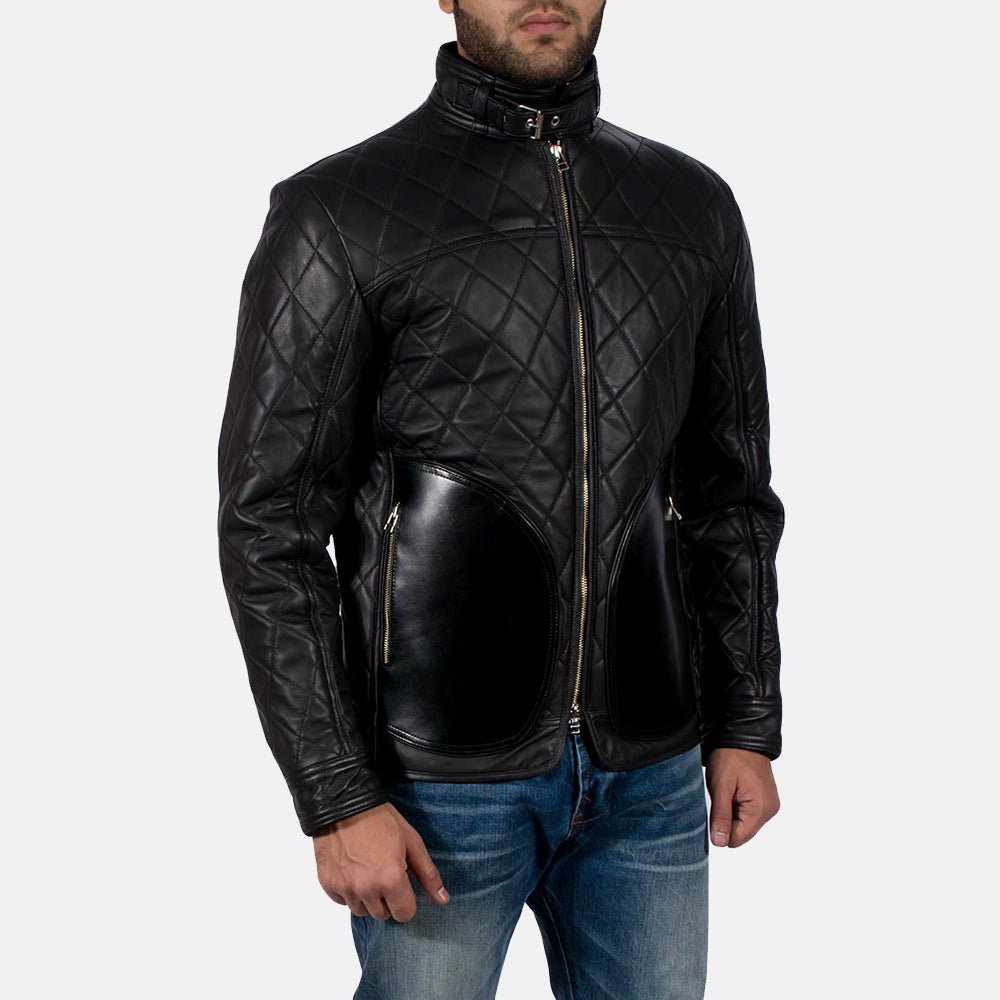 Equilibrium Black Leather Jacket - Rare Leather