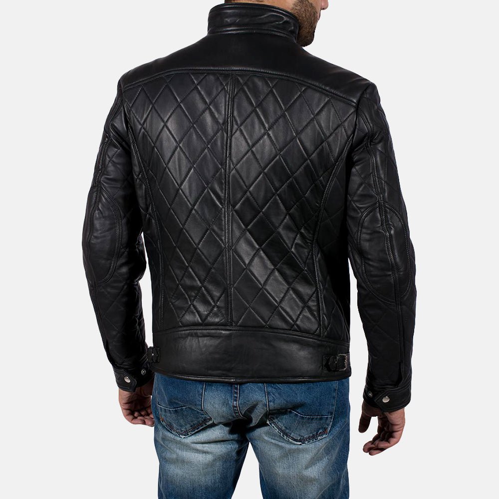 Equilibrium Black Leather Jacket - Rare Leather