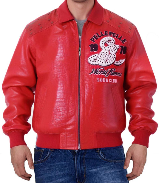 Famous 1978 Red Leather Jacket - Vox Leather