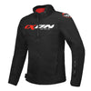 Fierce - Summer Touring Jacket (Black/White/Red) - Vox Leather