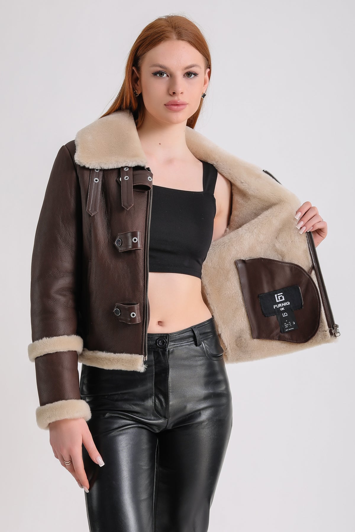 Fiona Sheepskin Jacket - Rare Leather
