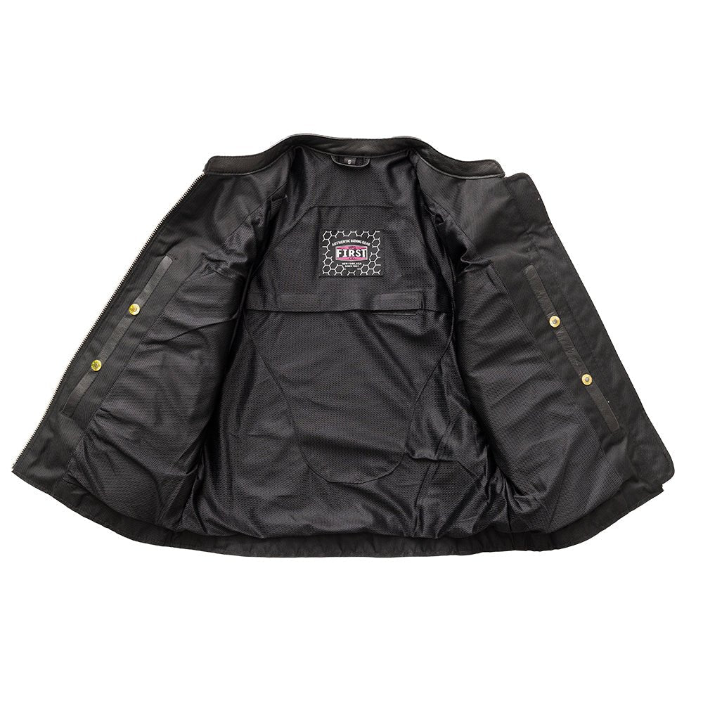 Flashback - Women's Motorcycle Leather Jacket - Rare Leather