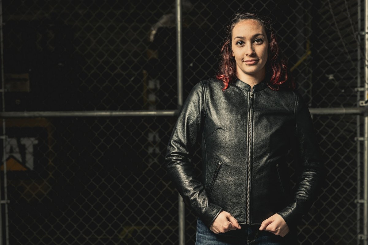 Flashback - Women's Motorcycle Leather Jacket - Rare Leather