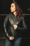 Flashback - Women's Motorcycle Leather Jacket - Rare Leather