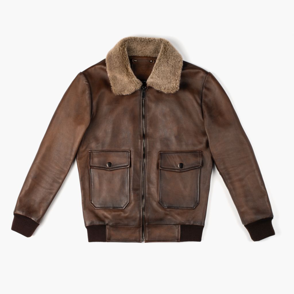 Flight Jacket | Anejo - Rare Leather