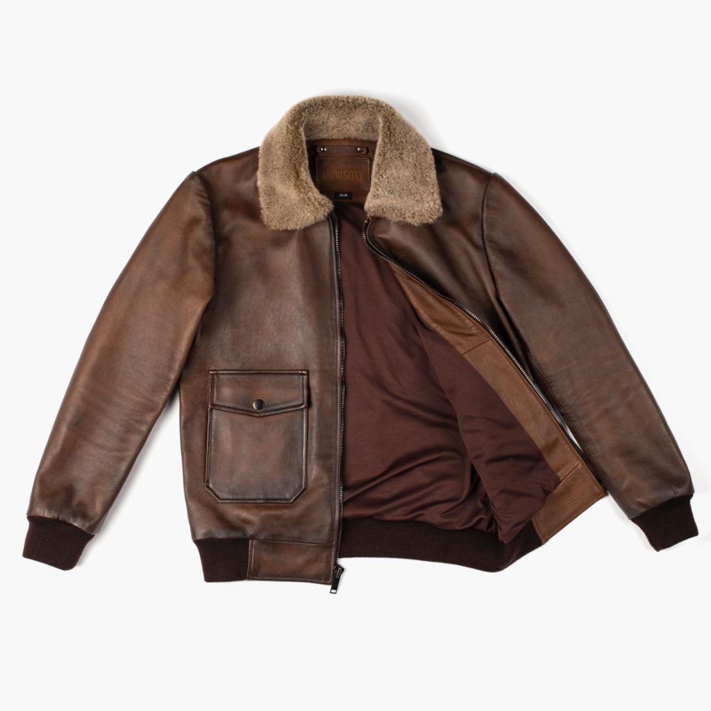 Flight Jacket | Anejo - Rare Leather