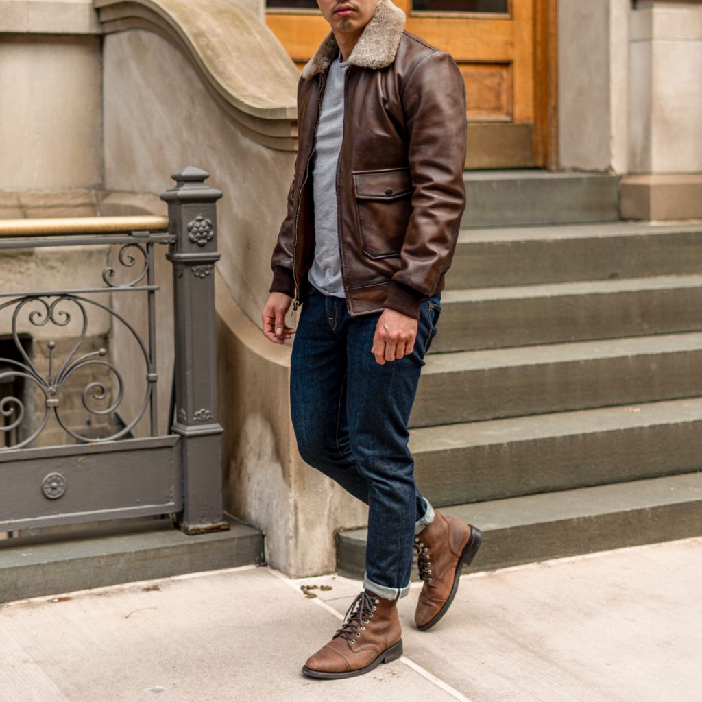 Flight Jacket | Anejo - Rare Leather