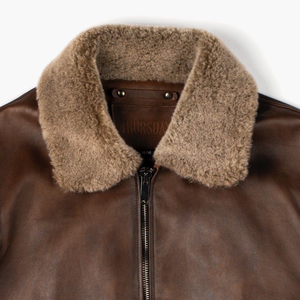 Flight Jacket | Anejo - Rare Leather