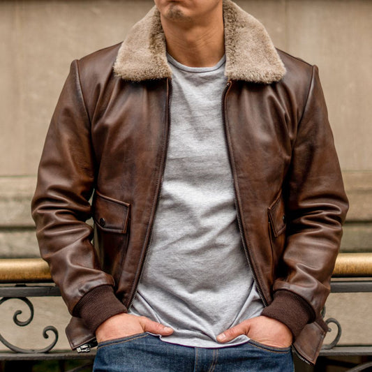 Flight Jacket | Anejo - Vox Leather